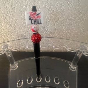 True Crime & Chill Focal Bead Pen